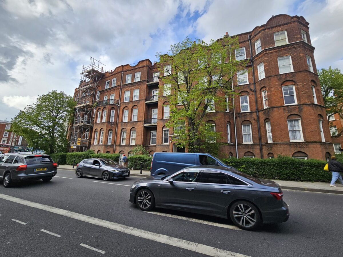 West Kensington Mansions, Beaumont Crescent, W14